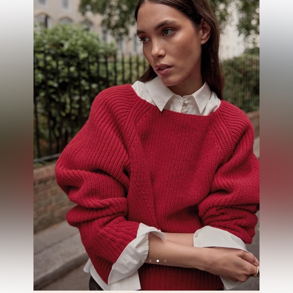 Balzac Paris Sweaters - 🇫🇷Balzac Paris Red Sweater